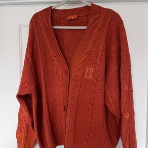 Taylor Swift Burnt Orange Cardigan